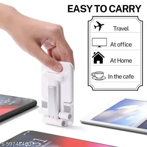 Adjustable Mobile Phone Stand – Height & Angle Adjustable Table Holder