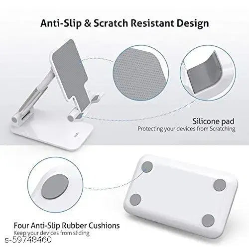 Adjustable Mobile Phone Stand – Height & Angle Adjustable Table Holder
